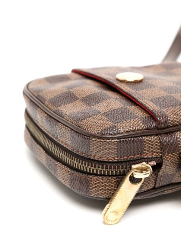Pre-owned Louis Vuitton 2005 Rift Crossbody Bag In Brown