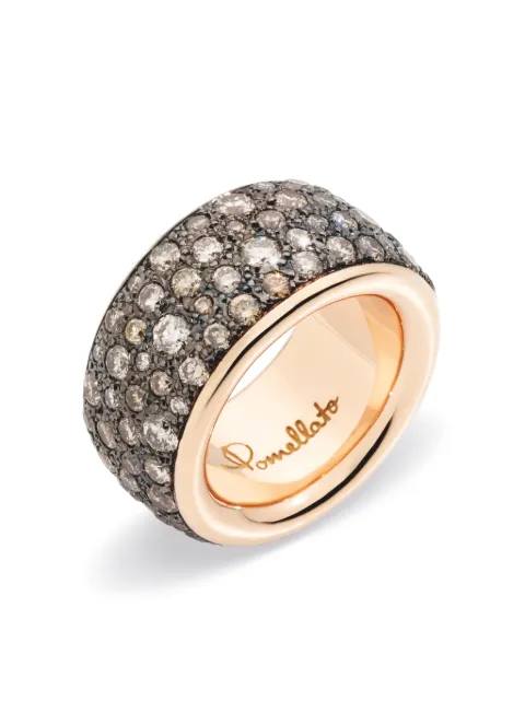 Pomellato 18kt rose gold Iconica Premium diamond ring