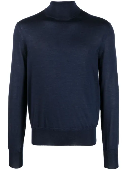 Pull nervuré à col roulé - TOM FORD - Modalova