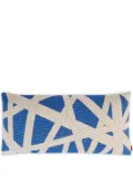 Missoni Home Nastri rectangular cushion - Blue