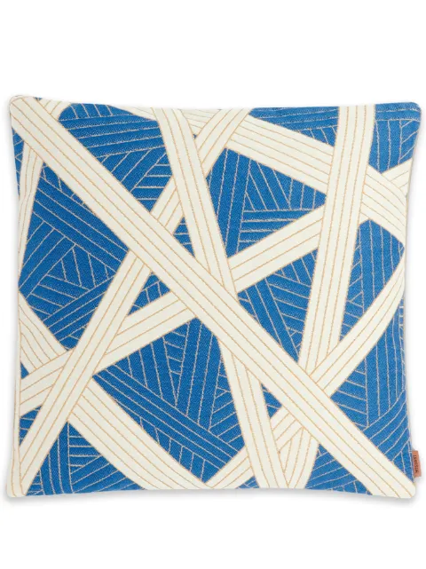 Missoni Home small Nastri striped cushion