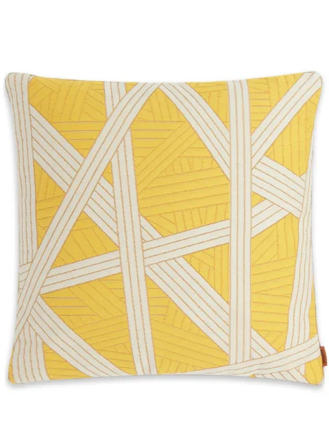Missoni Home small Nastri striped cushion
