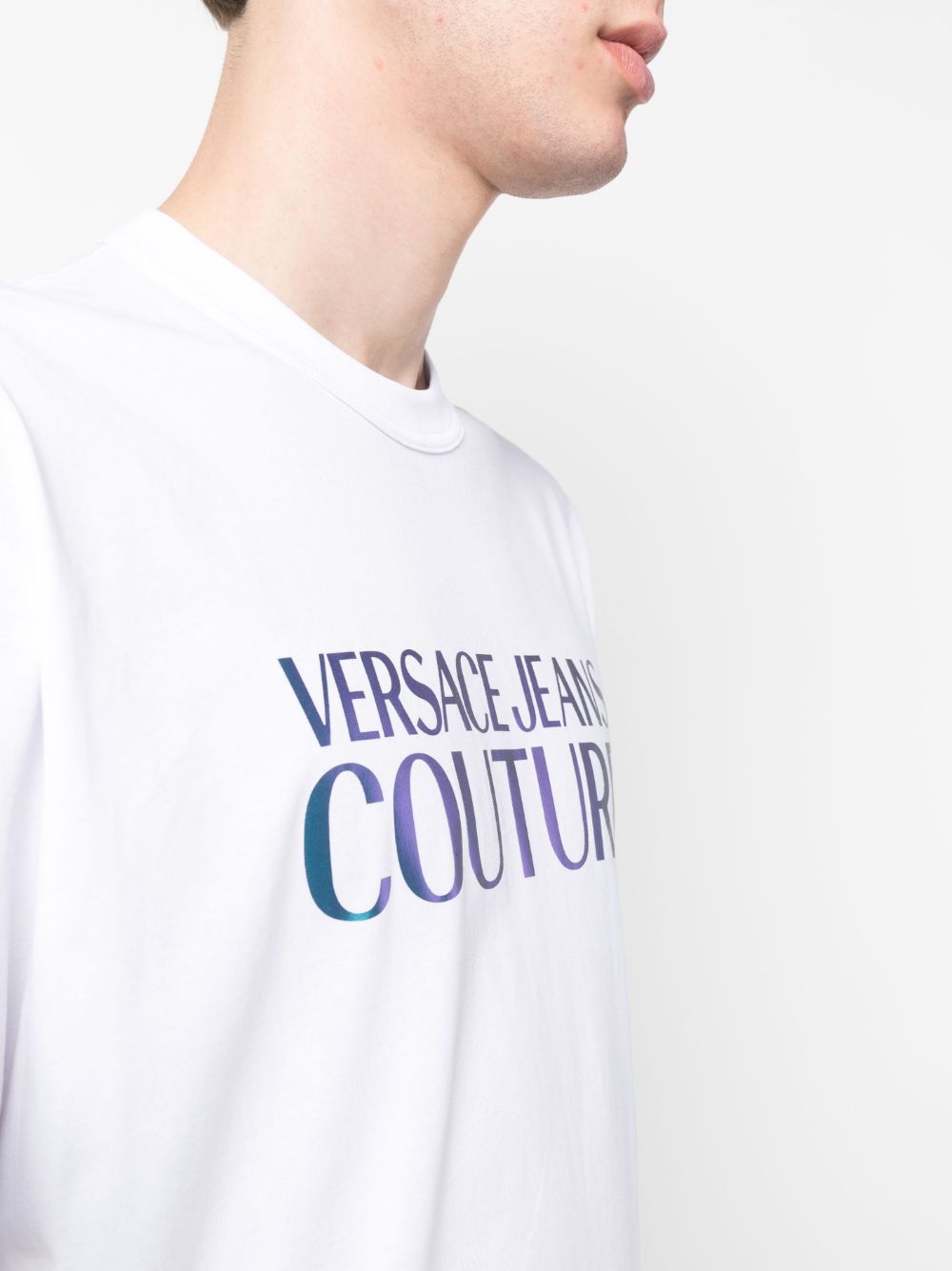 Versace Jeans Couture logo-print cotton T-shirt Men