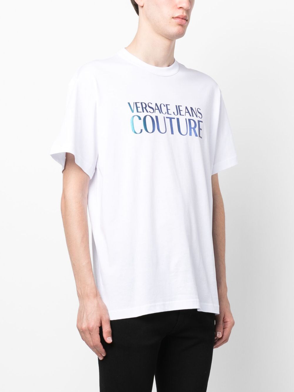 Versace Jeans Couture logo-print cotton T-shirt Men