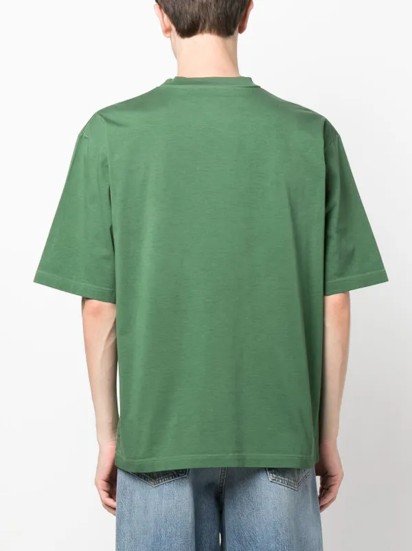 【関税込 日本発送】DSQUARED2 ロゴTシャツ グリーン DSQUARED2 ロゴ Tシャツ | グリーン | FARFETCH JP