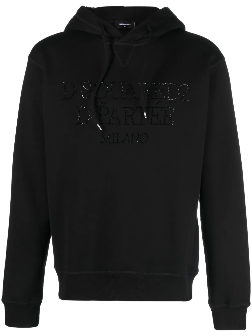 Dsquared2 rhinestone-embellished Cotton Hoodie - Farfetch