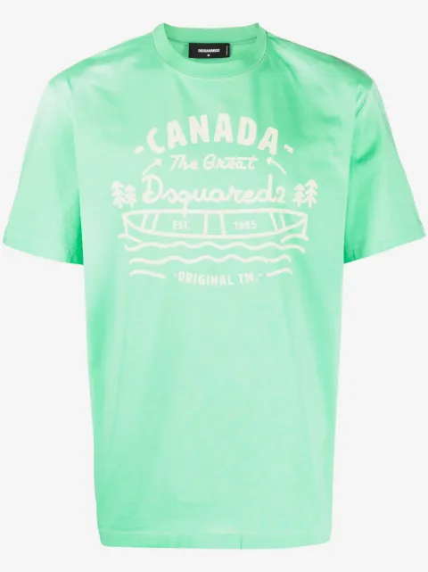 DSQUARED2 logo-print cotton T-shirt
