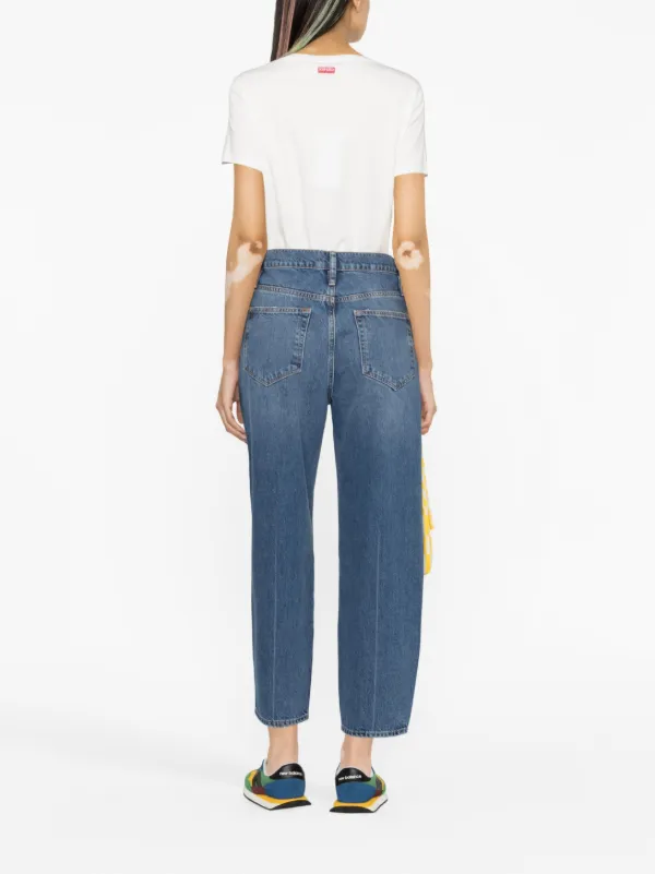 Kenzo graphic print Cotton T shirt Farfetch
