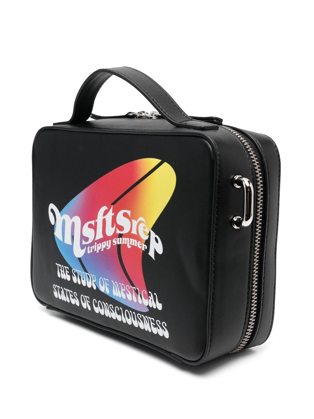 Shop Msftsrep Logo-print Tote Bag In Black