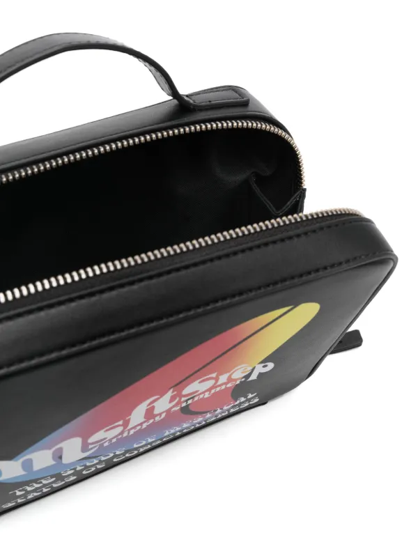 【MSFTSrep】BORSA/BAG MSFTSrep logo-print Tote Bag | Black | FARFETCH BH