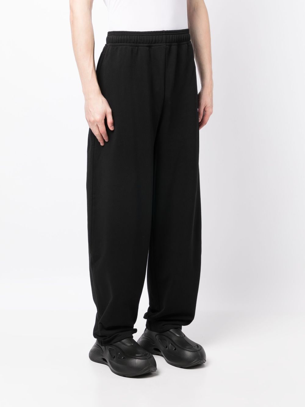 Shop Gmbh Ahmed Logo-embroidered Track Pants In Schwarz