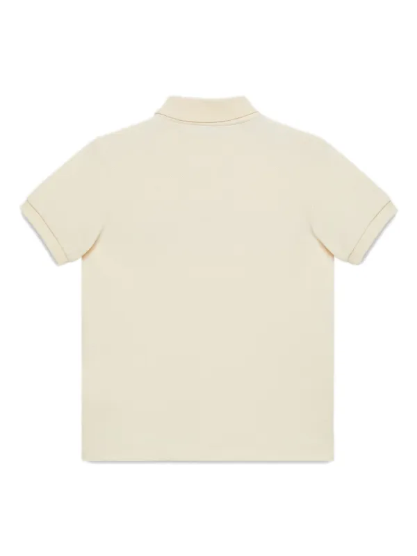 Gucci Kids Interlocking G Polo Shirt Neutrals FARFETCH GE