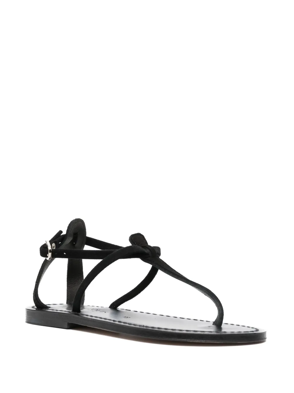 K. Jacques Buffon sandalen - Zwart