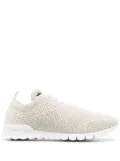 Kiton fully-perforated low-top sneakers - Neutrals
