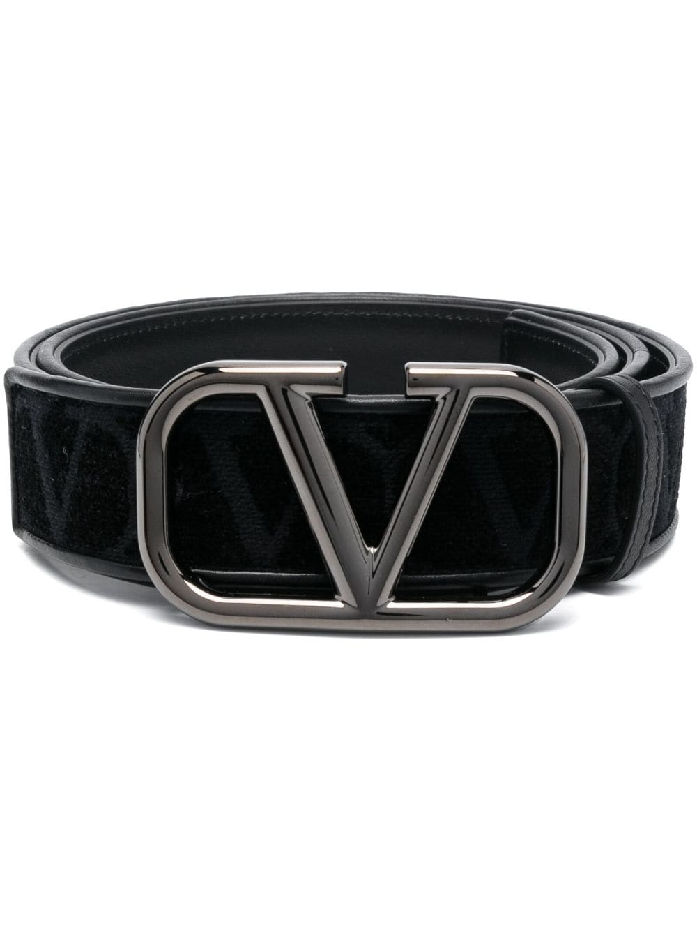 Valentino Garavani Toile Iconographe VLogo Signature belt - Farfetch