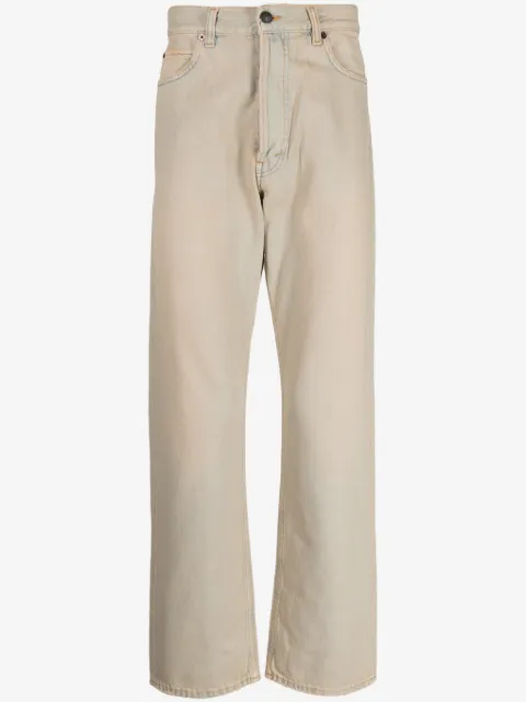 Haikure mineral-dyed high-rise wide-leg jeans