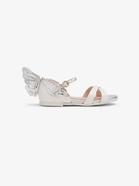 Sophia Webster Mini Evangeline Mini patch-detail leather sandals