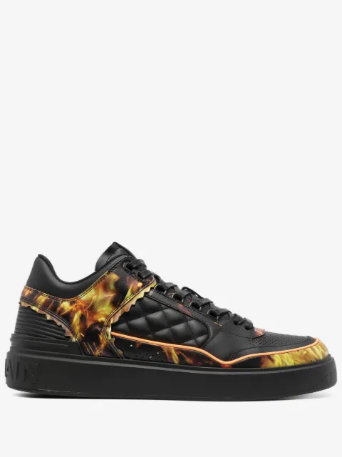 Balmain baskets B-Court en cuir