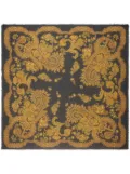 ETRO paisley-print frayed scarf - Yellow