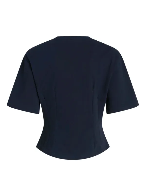 ETRO T-shirt Crop Pegaso | Blu | FARFETCH IT