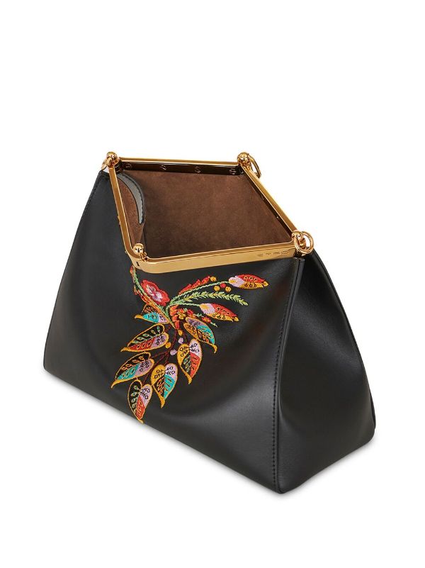 ETRO Medium Vela Leather Shoulder Bag - Farfetch