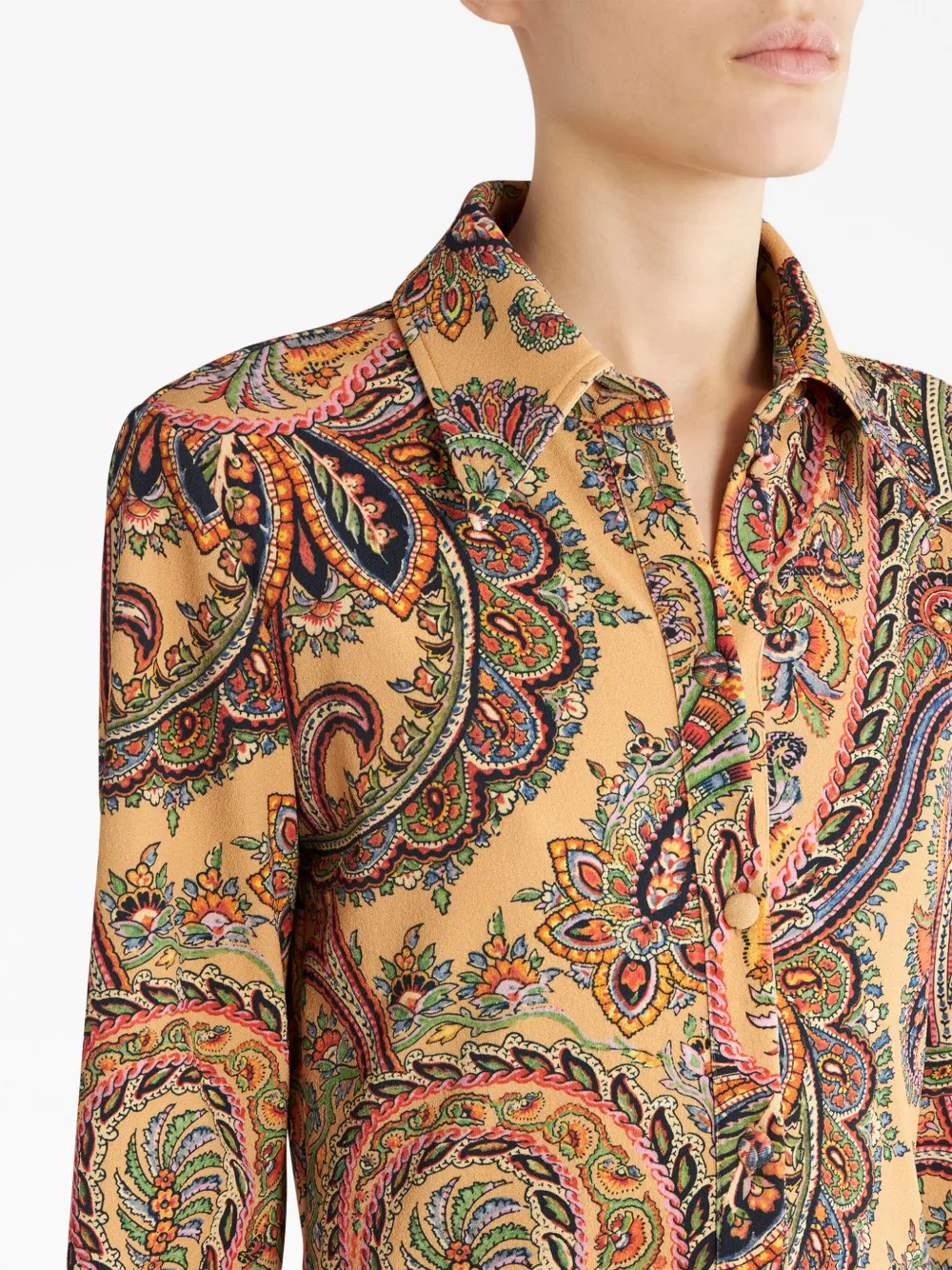 etro paisley print dress