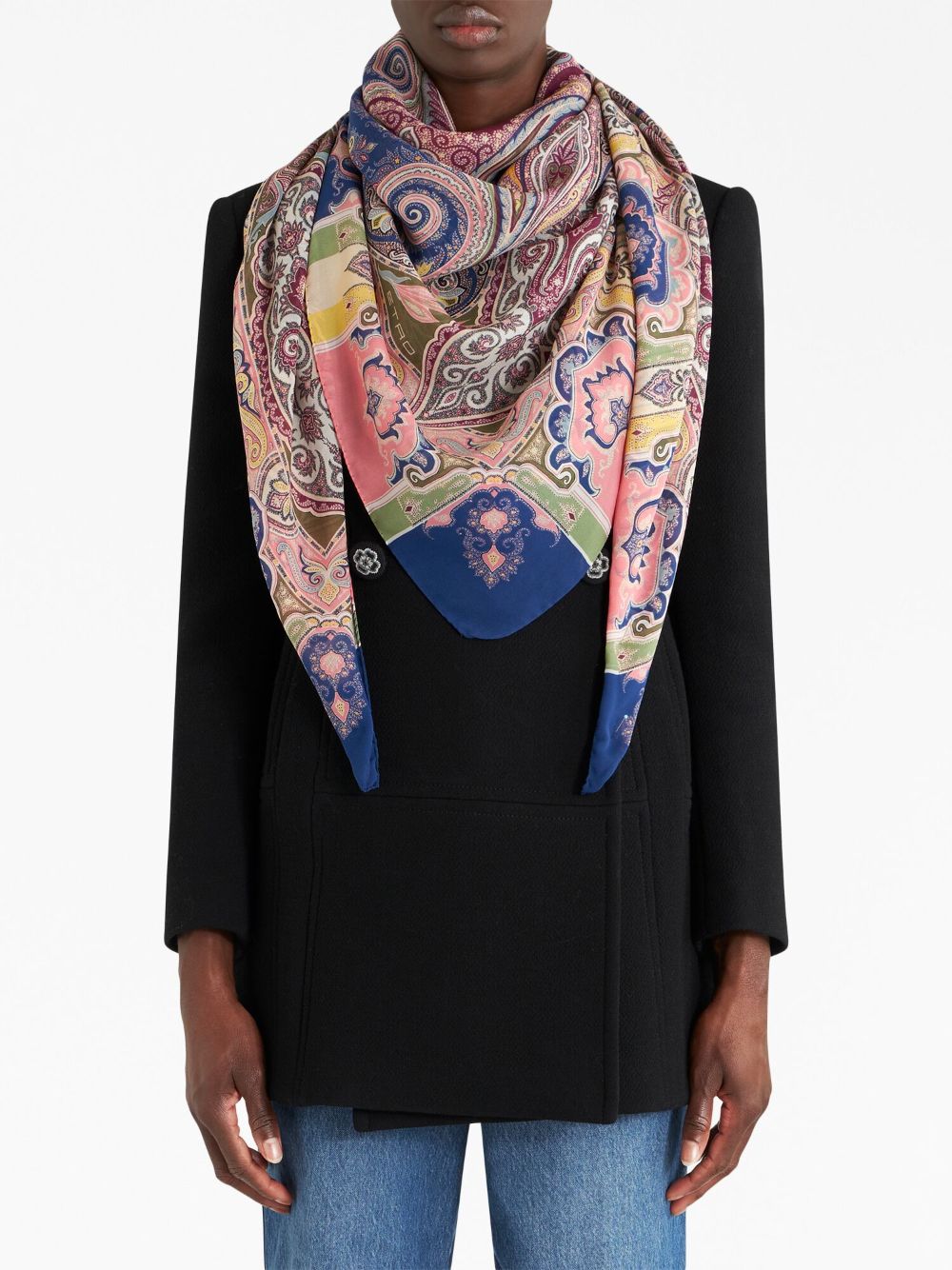 ETRO abstract-print scarf Women