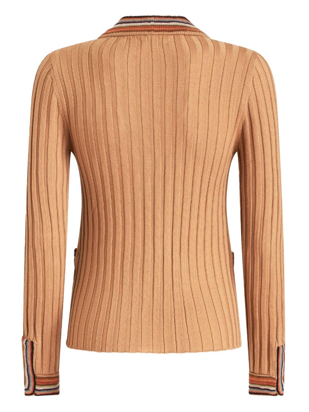 Affordable ETRO ribbed-knit V-neck cardigan Women