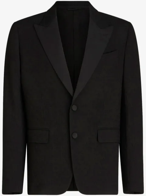 ETRO patterned-jacquard evening blazer