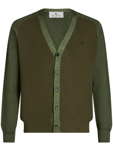 ETRO virgin wool cardigan
