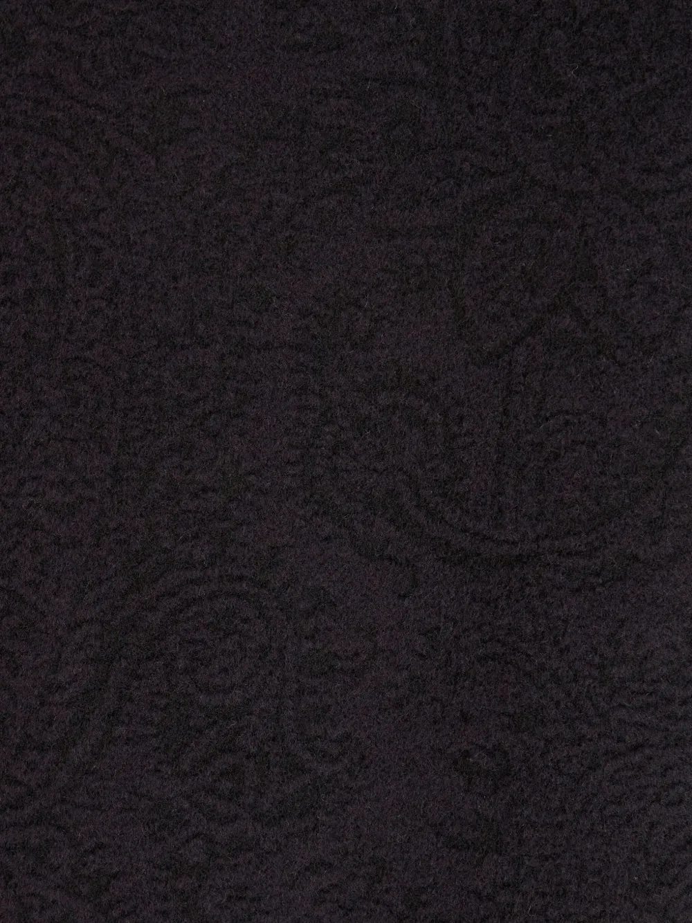 ETRO（エトロ）　54希少サイズ　ブラックコート ETRO テクスチャード コート | ブラック | FARFETCH JP