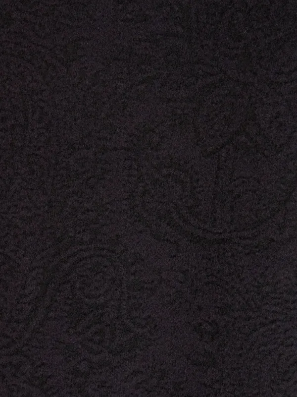 ETRO テクスチャード コート | ブラック | FARFETCH JP