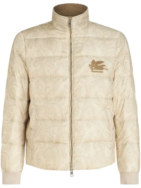 ETRO paisley-print padded jacket 