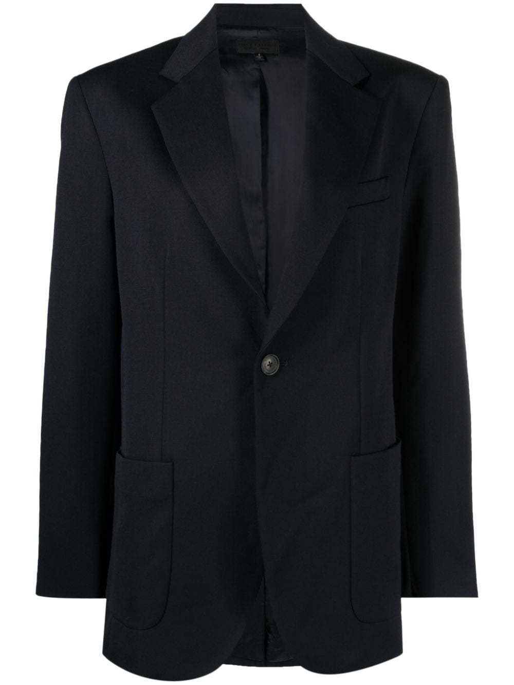 Nili Lotan Einreihiger Blazer - Blau