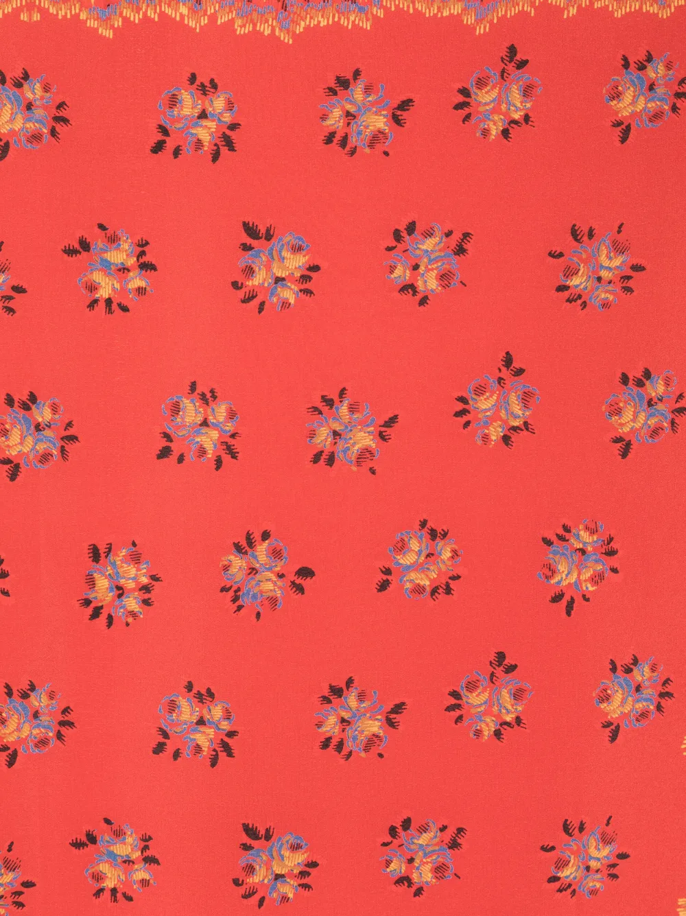 Christian Dior 1990s pre-owned sjaal met bloemenprint - Rood