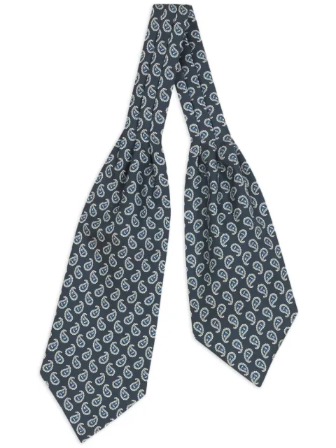 ETRO paisley-print silk Ascot tie