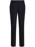 ETRO pressed-crease wool trousers - Blue