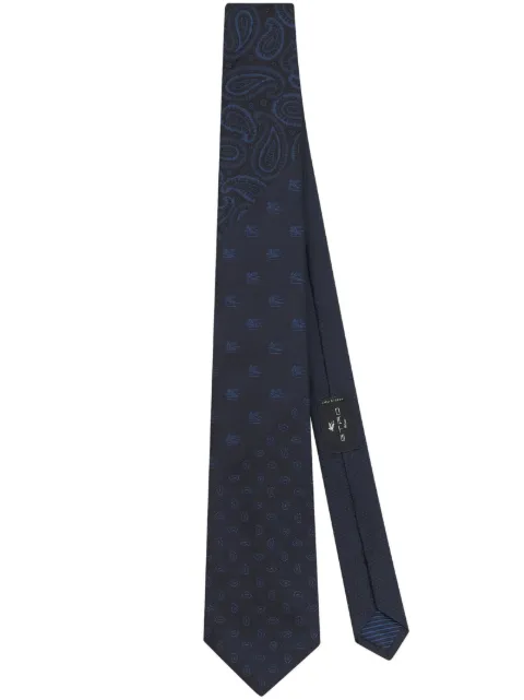 ETRO paisley-print silk tie