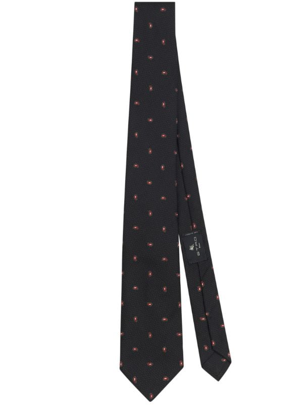 ETRO paisley-print Silk Tie - Farfetch