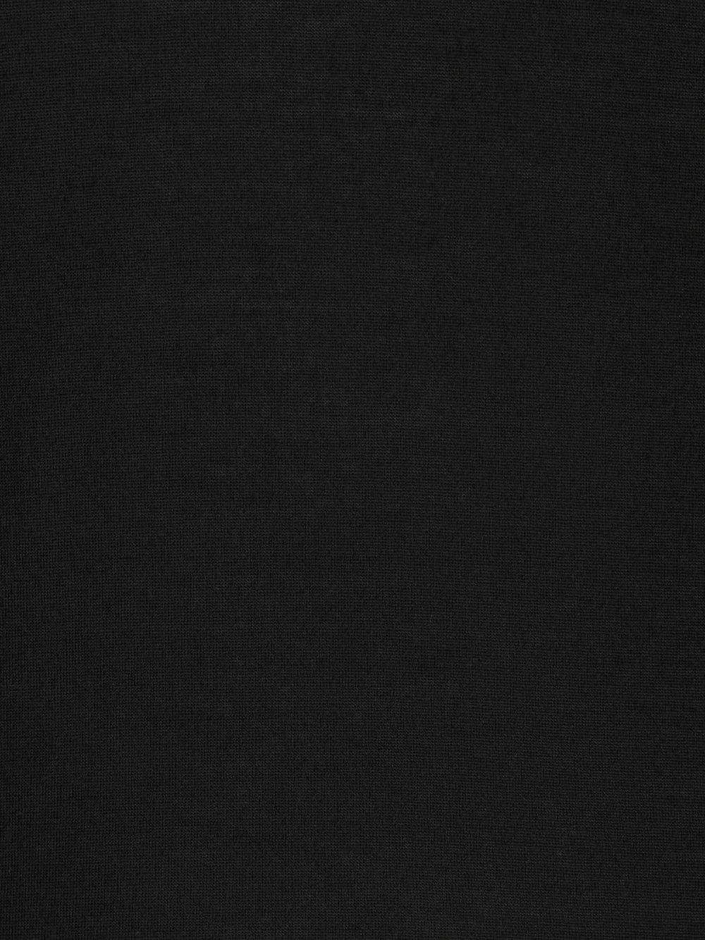 Shop Etro Roll-neck Cashmere-silk Blend Jumper In Black