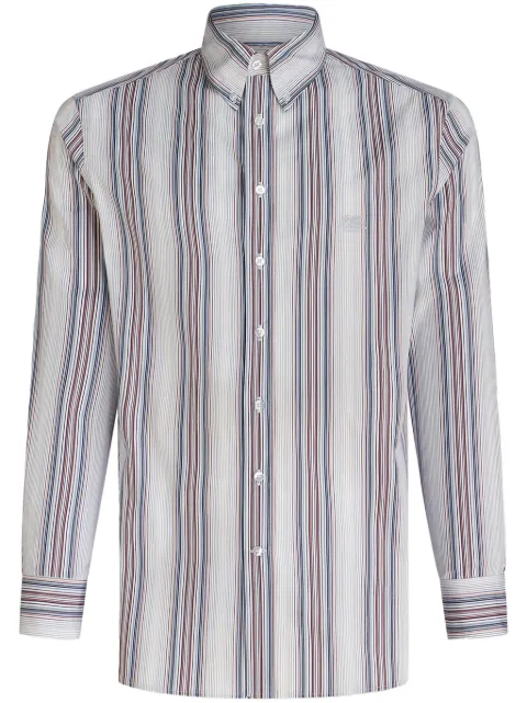 ETRO stripe-pattern cotton shirt 