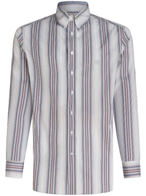 Chemise en coton à rayures - ETRO - Modalova