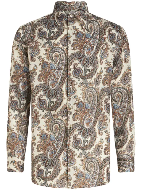 ETRO 페이즐리 프린트 셔츠