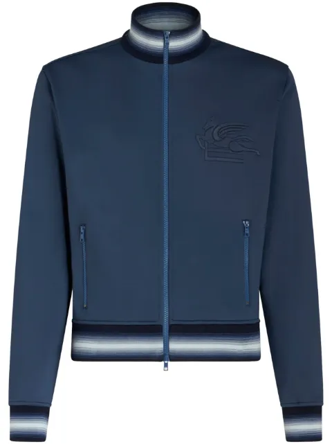 ETRO chamarra con logo bordado 
