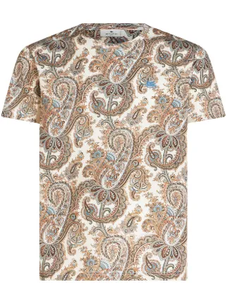 ETRO ペイズリー Tシャツ | ニュートラル | FARFETCH JP