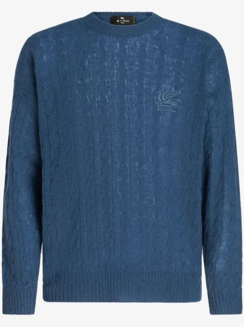 ETRO Suéter de tricô em cashmere