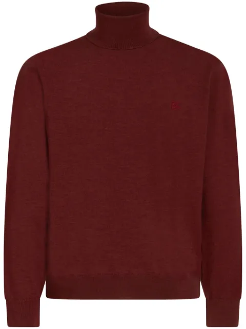 ETRO Rollkragenpullover mit Logo-Stickerei