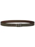 ETRO reversible paisley-print leather belt - Brown
