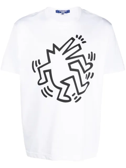 Junya Watanabe MAN camiseta con estampado gráfico de Junya Watanabe x Comme des Garçons x Keith Haring