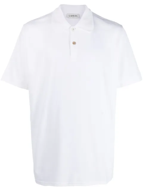 Lanvin playera tipo polo manga corta